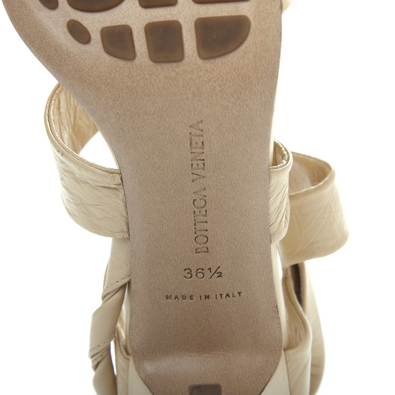 Bottega Veneta Shiny Nappa The Point Slingback 90mm Pumps 36.5 Butter 9 of 9