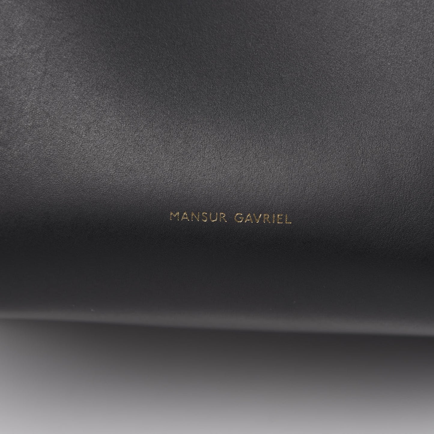 Calfskin Bucket Bag Black Royal