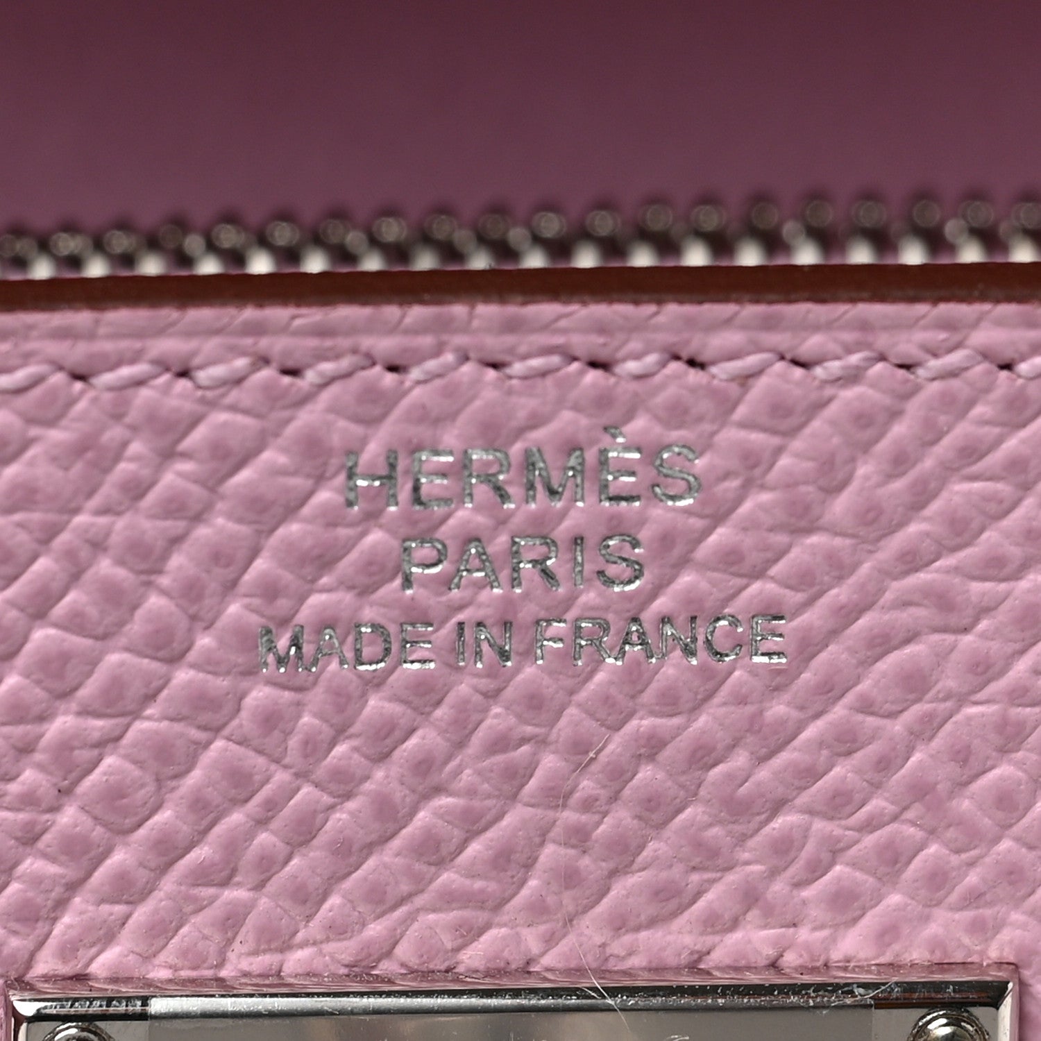 Hermes Epsom Kelly To Go Wallet Mauve Sylvestre 6 of 9