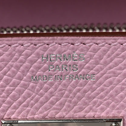 Hermes Epsom Kelly To Go Wallet Mauve Sylvestre 6 of 9