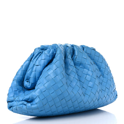 Bottega Veneta Nappa Maxi Intrecciato The Pouch Oversized Clutch Swimming Pool 3 of 12