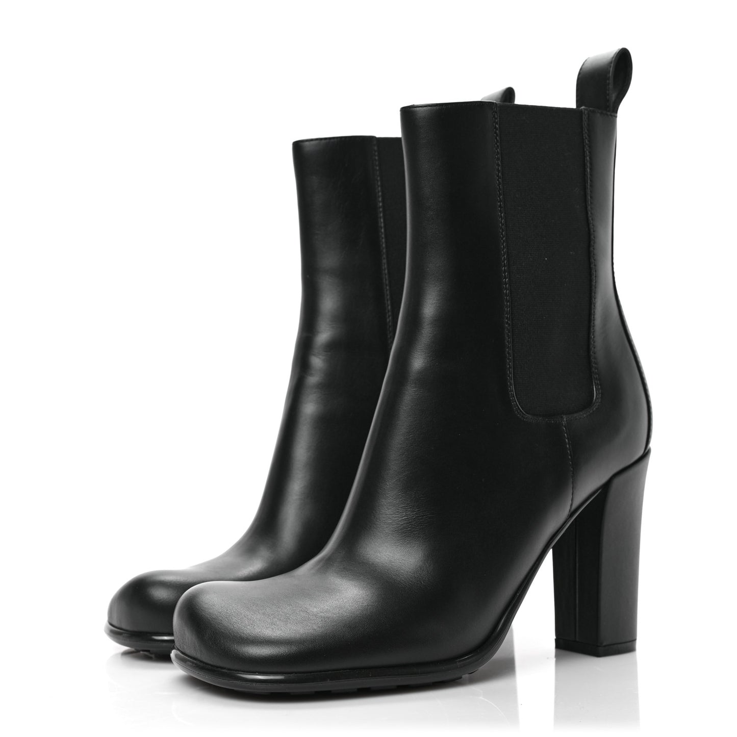 Calfskin Storm Chelsea Boots 41 Black
