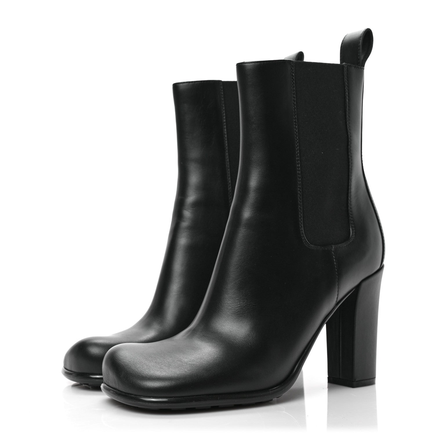 Bottega Veneta Calfskin Storm Chelsea Boots 41 Black 3 of 6
