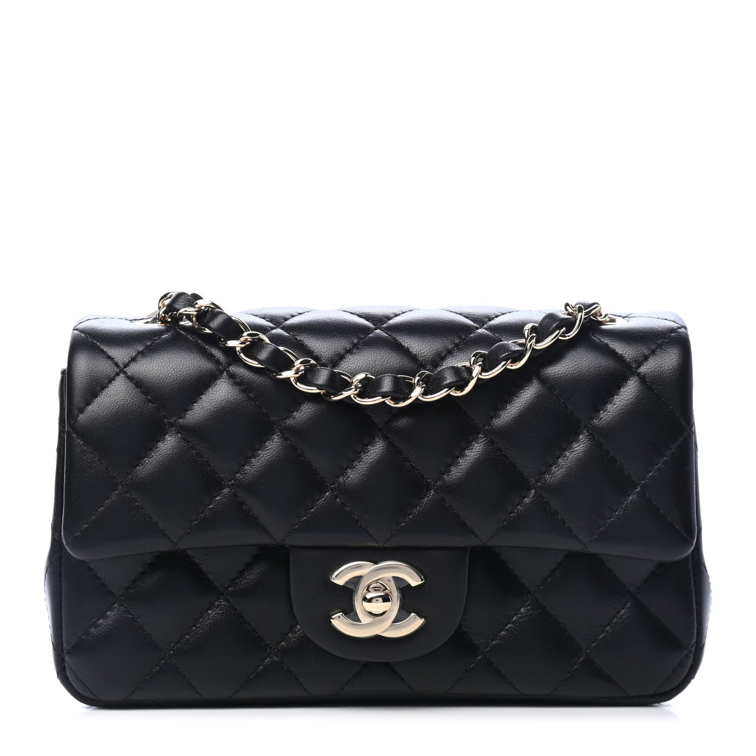 Fendi Fox Mink Goat Fur Nappa Karlito Bag Charm Black White Rosa 3 of 10