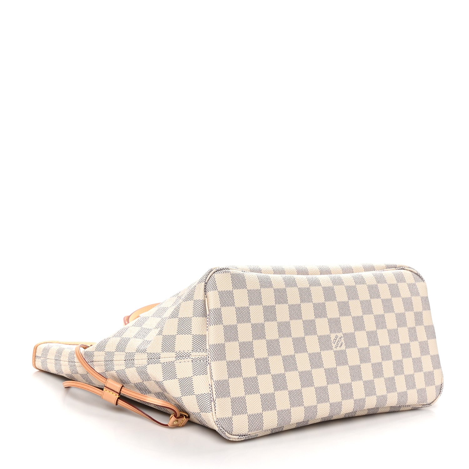 Louis Vuitton Damier Azur Neo Neverfull MM Rose Ballerine 4 of 10