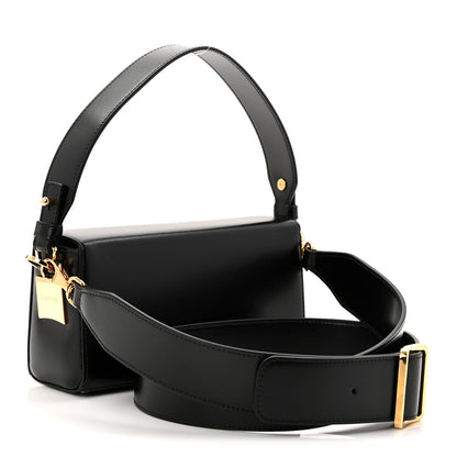 Lanvin Shiny Calfskin Nano Pencil Bag Black 3 of 10