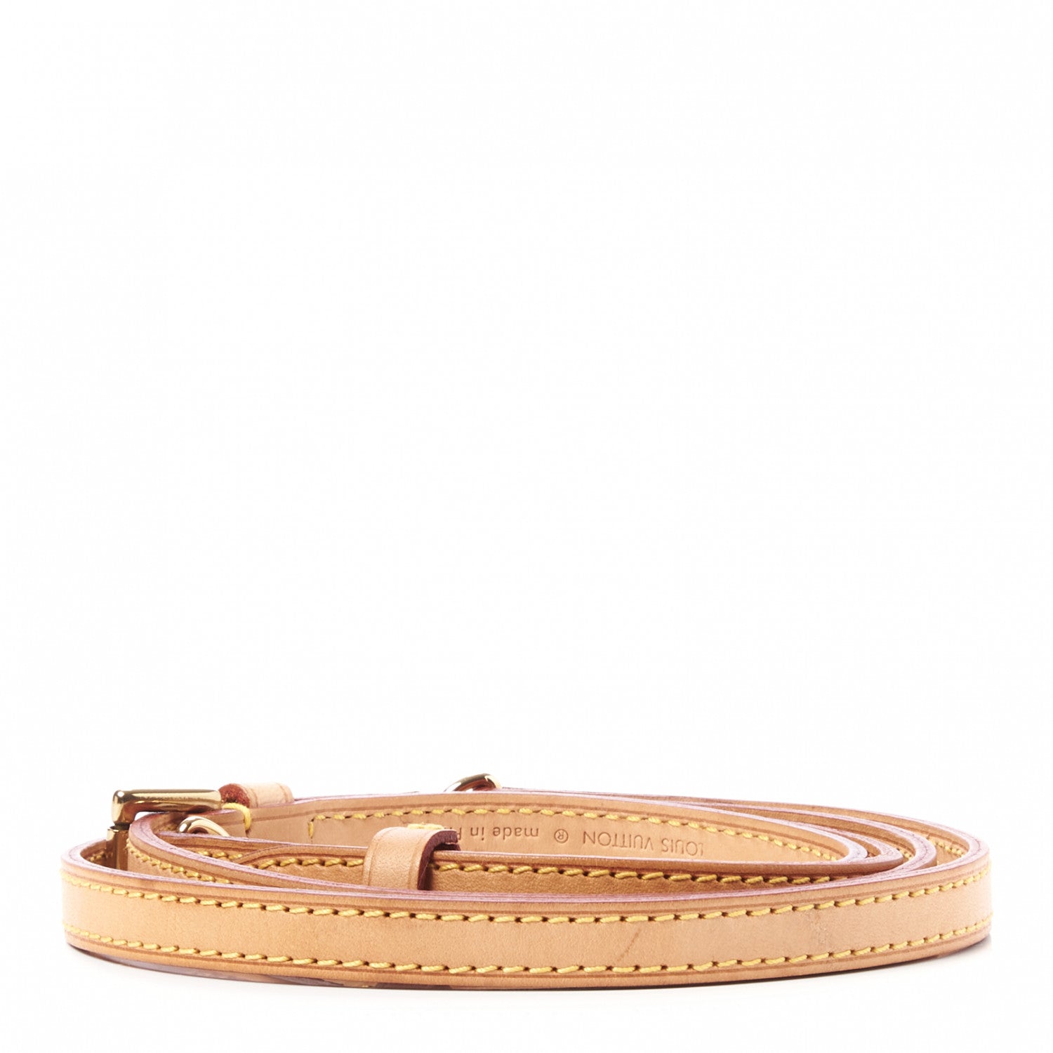 Louis Vuitton Vachetta 12mm Adjustable Shoulder Strap 3 of 4