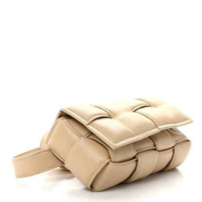 Bottega Veneta Nappa Maxi Intrecciato Padded The Belt Cassette Bag Porridge 4 of 8