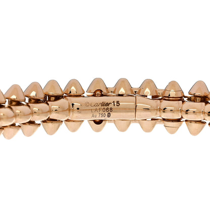 Cartier 18K Pink Gold Small Clash De Cartier Bracelet 15 3 of 4