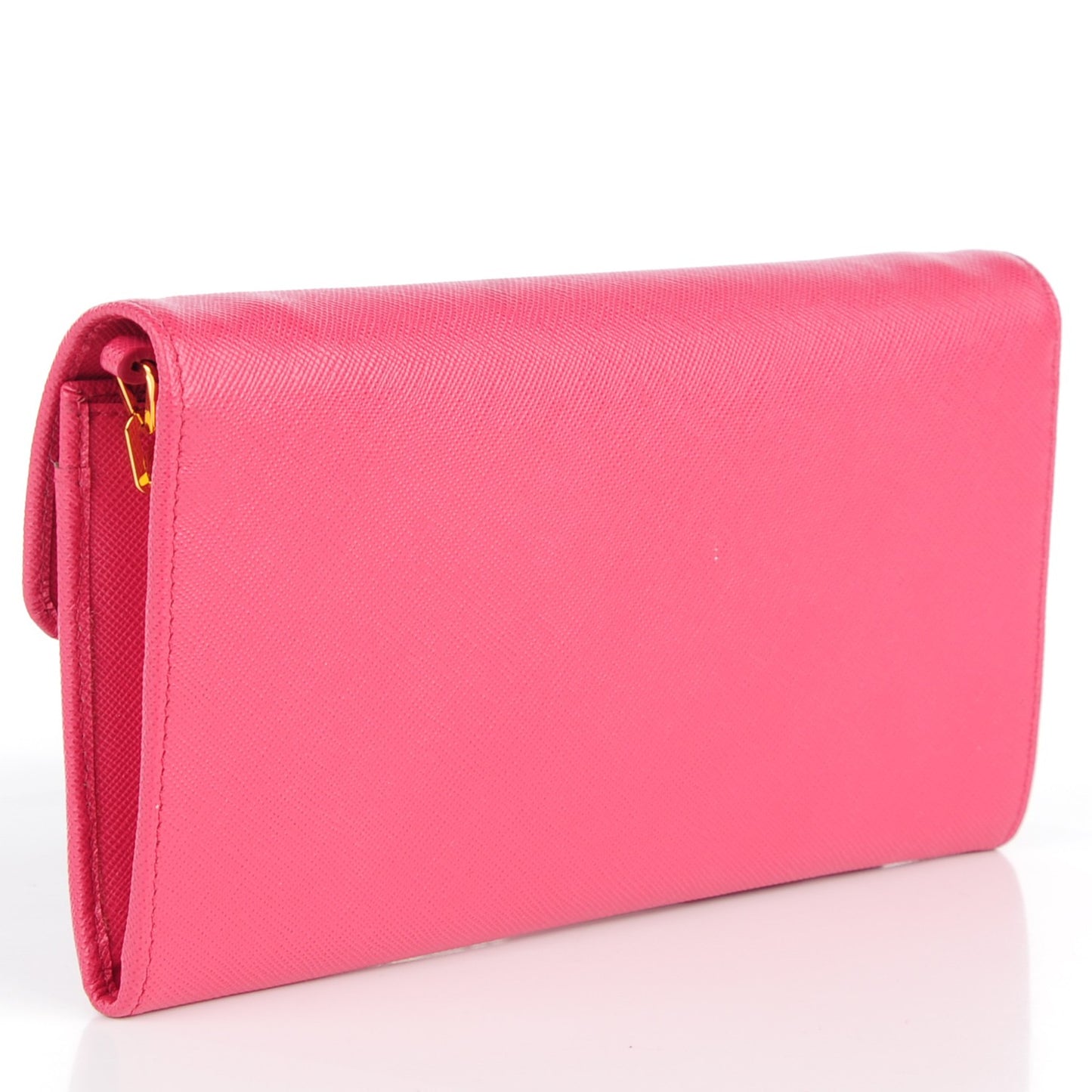 Saffiano Tuc Chain Wallet Peonia