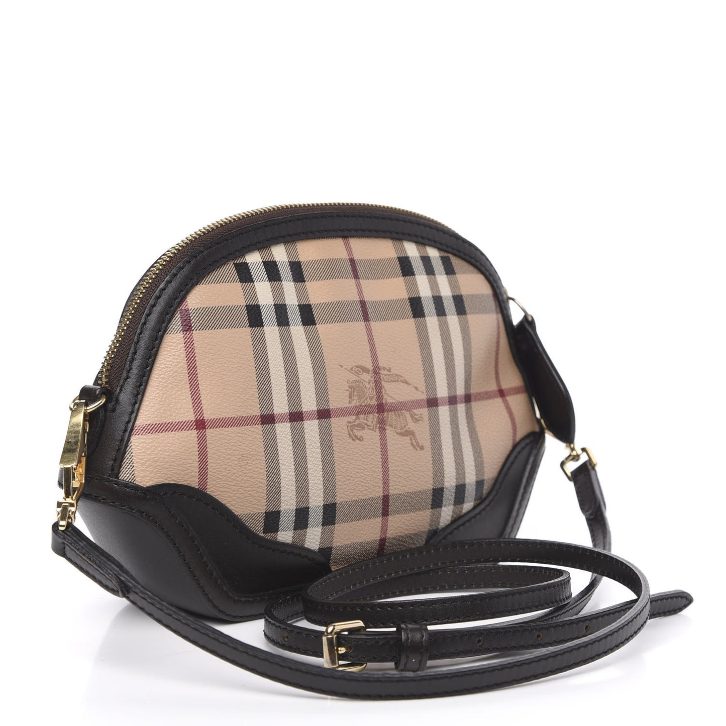 Haymarket Check Mini Orchard Crossbody Chocolate