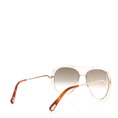 Chloe Carlina Round Sunglasses CE134S Gold 3 of 7