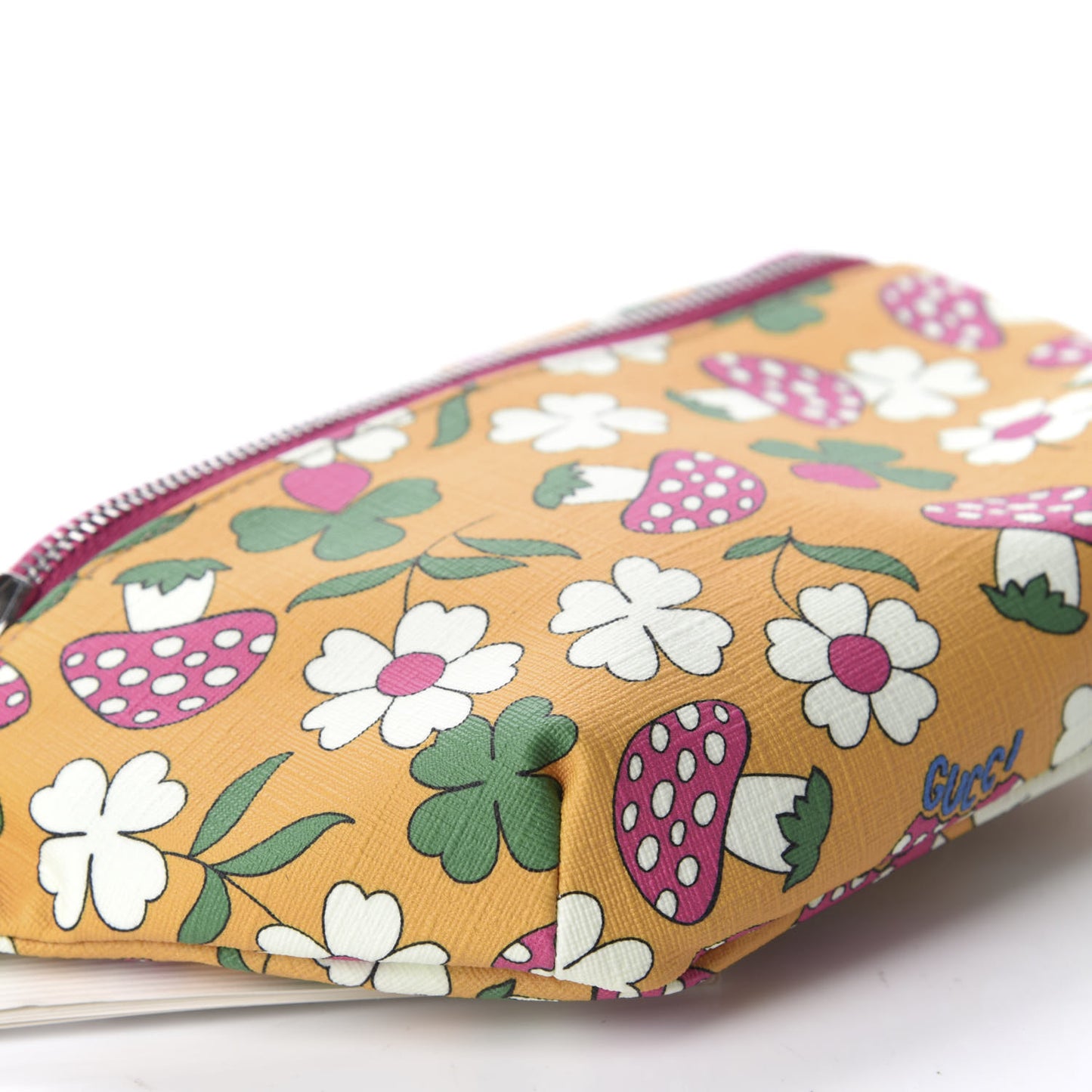 Supreme Childrens Mushroom Print Belt Bag Yellow