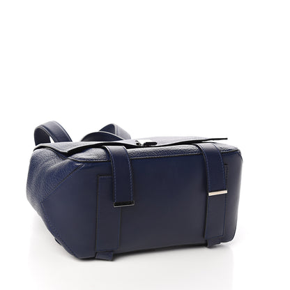 Proenza Schouler Pebbled Calfskin PS Courier Backpack New Navy 3 of 10