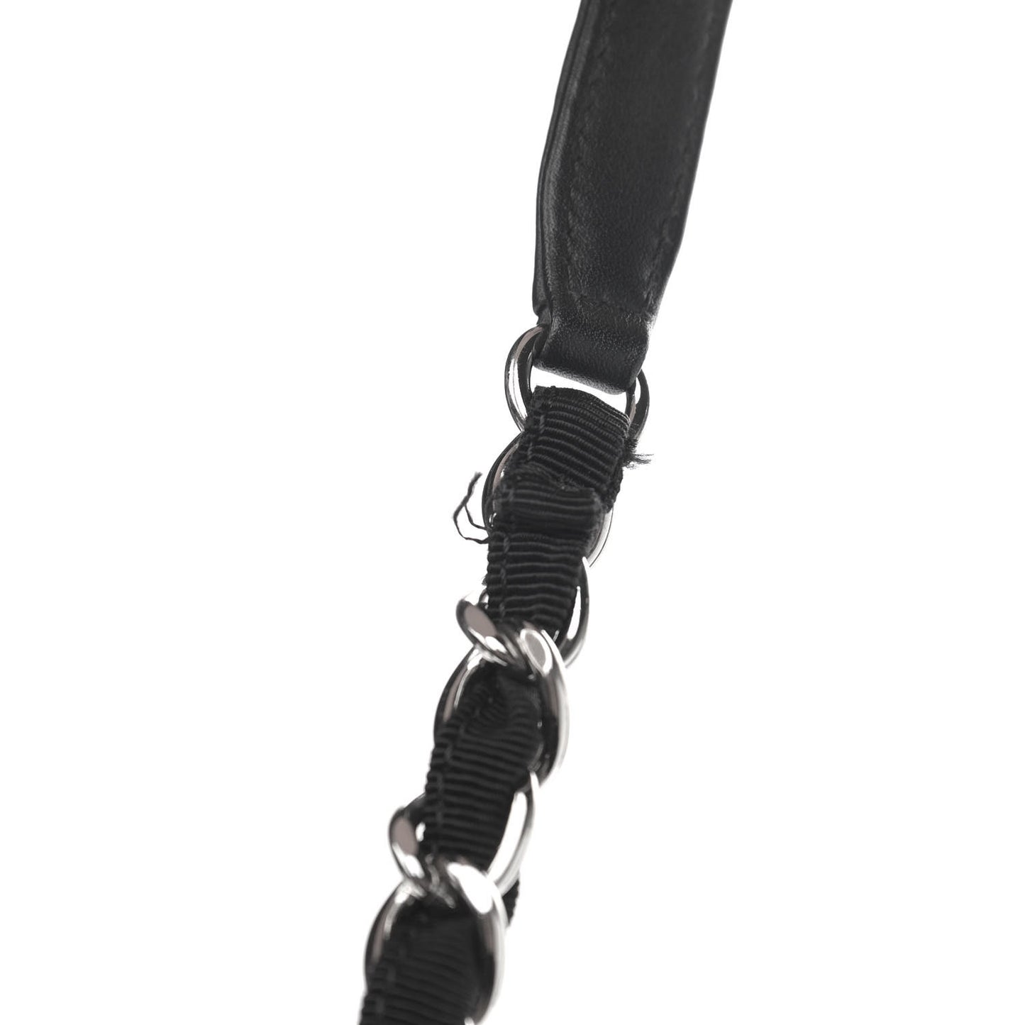Canvas Pearl Medium Deauville Tote Black