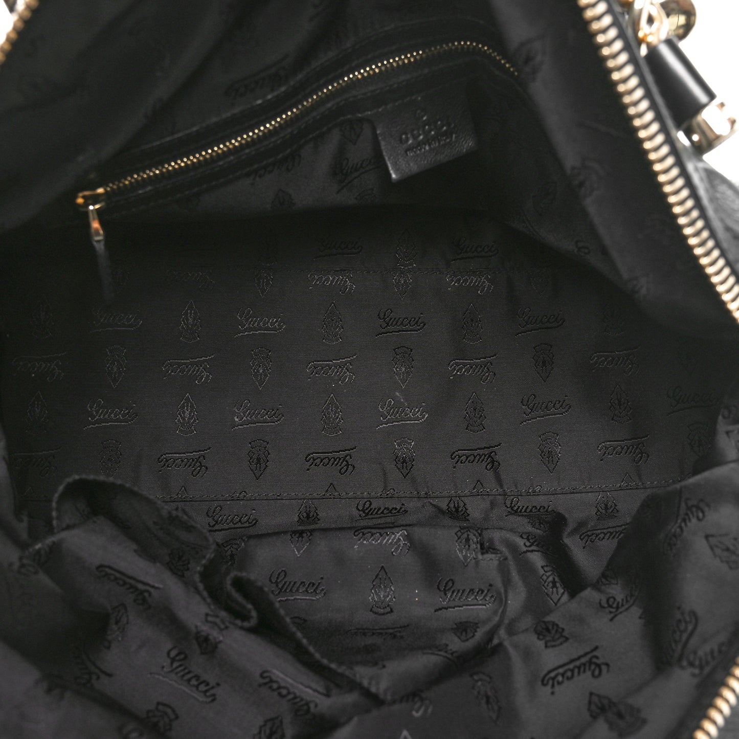 Calfskin Pop Bamboo Top Handle Tote Black