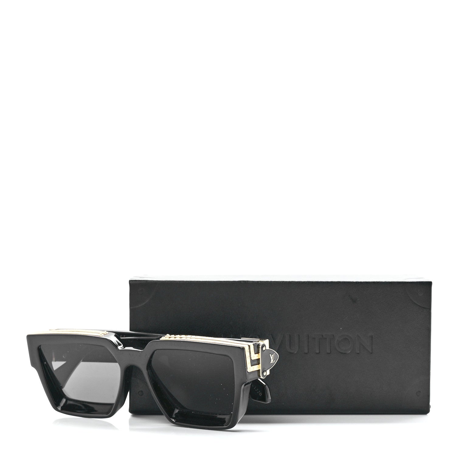 Louis Vuitton Acetate 1.1 Millionaires Sunglasses Z1165W Black 8 of 8