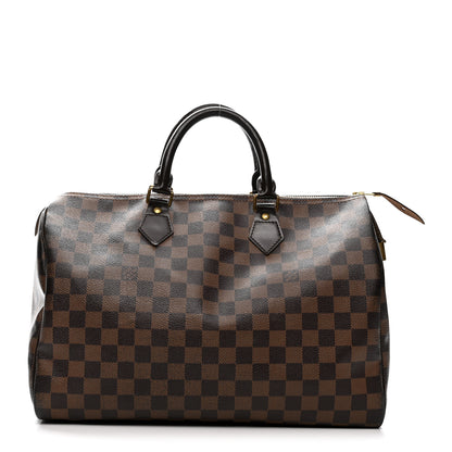 Louis Vuitton Damier Ebene Speedy 35 1 of 14