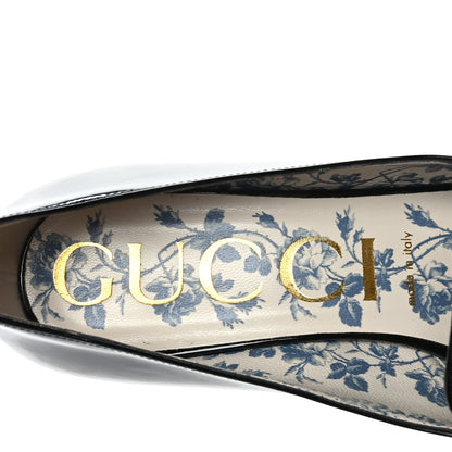 Gucci Vernice GG Victoire 55mm Loafer Pumps 39.5 Black 8 of 8