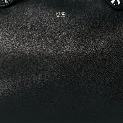 Fendi Vitello Dolce Large By The Way Boston Bag Black 8 of 10
