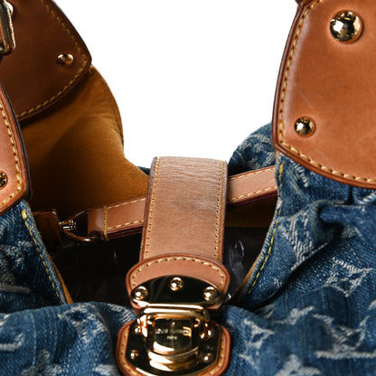 Louis Vuitton Denim Mahina XL Blue 15 of 21