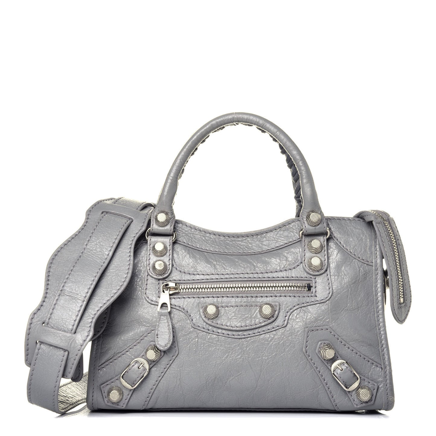 Agneau Giant 12 Silver Hardware Mini City Gris Haussmannien