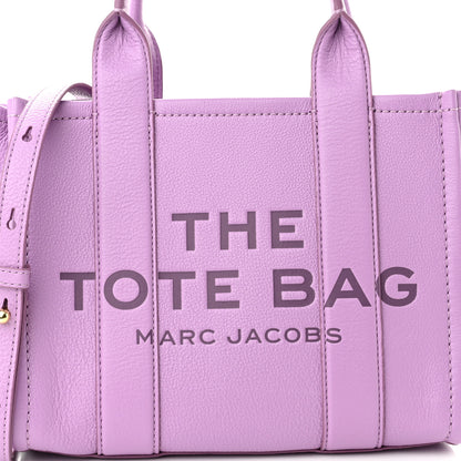 Marc Jacobs Grained Calfskin Small The Tote Bag Regal Orchid 9 of 11