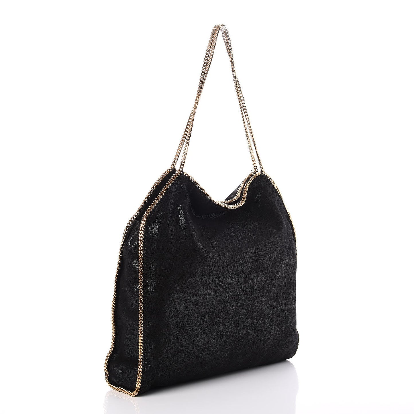 Shaggy Deer Small Falabella Tote Black