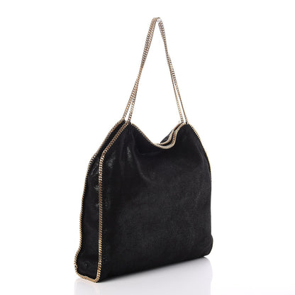 Stella McCartney Shaggy Deer Small Falabella Tote Black 3 of 8