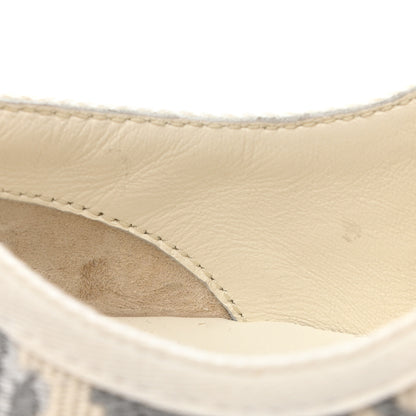 Christian Dior Canvas Oblique Walk'N'Dior Low Top Sneakers 35.5 Grey Stone 10 of 10