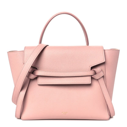 Celine Grained Calfskin Micro Belt Bag Vintage Pink 1 of 12