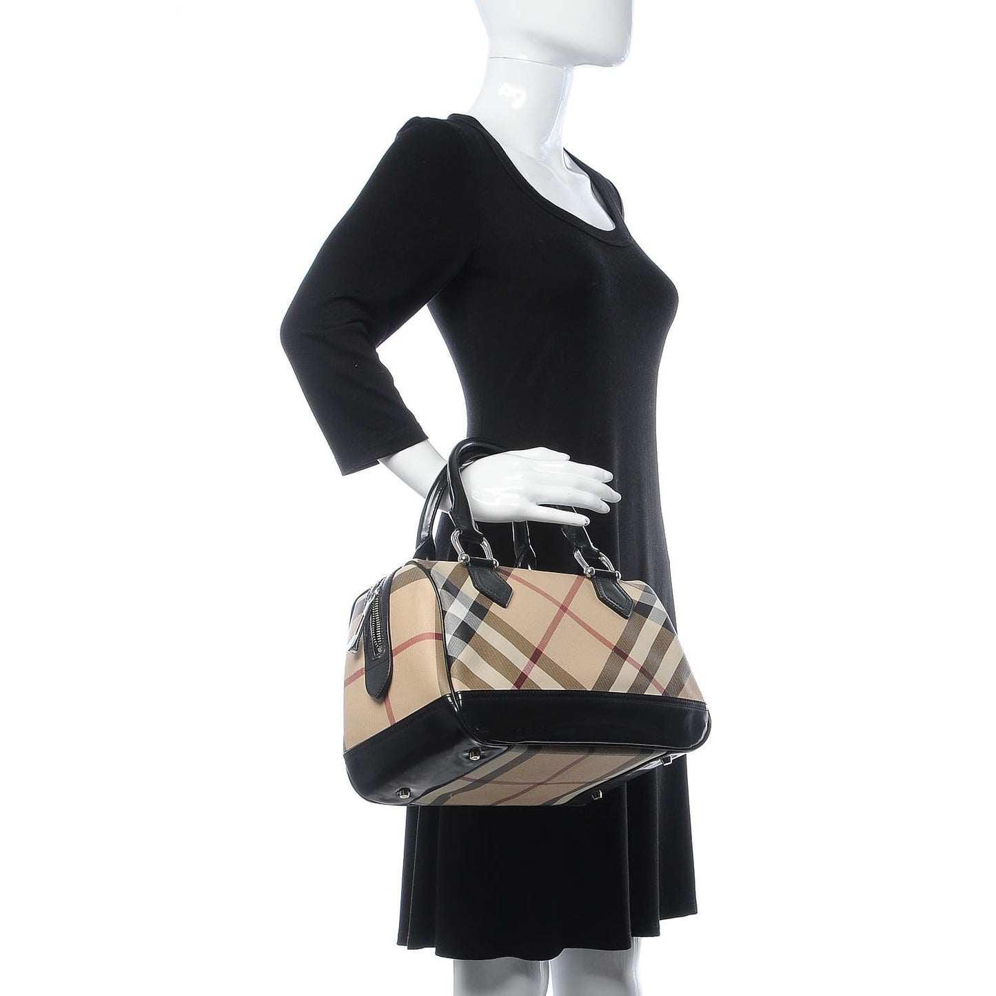 Nova Check Bowling Bag Black