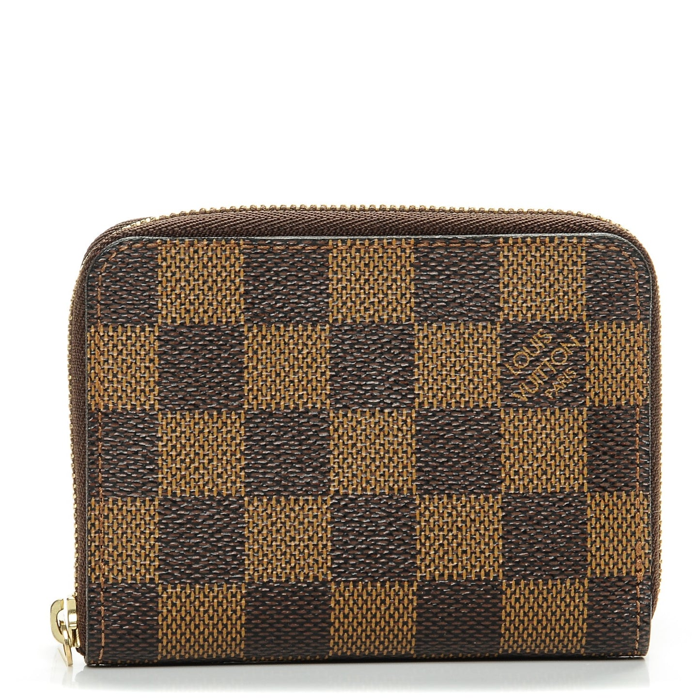 Damier Ebene Zippy Coin Purse