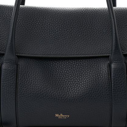 Mulberry Heavy Grain Small Soft Bayswater Satchel Night Sky 8 of 10