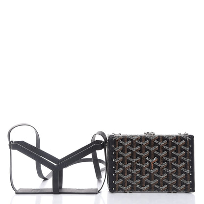 Goyard Goyardine Minaudiere Trunk Bag Black 5 of 13