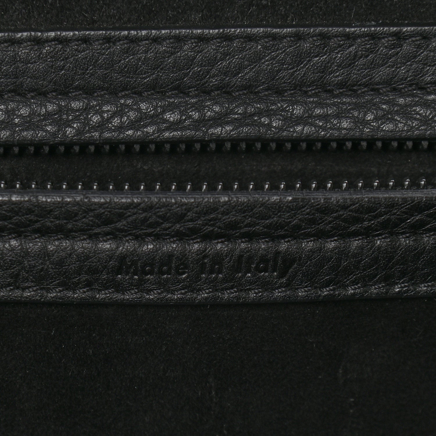 Celine Supple Calfskin Large Phantom Luggage Black 7 of 10