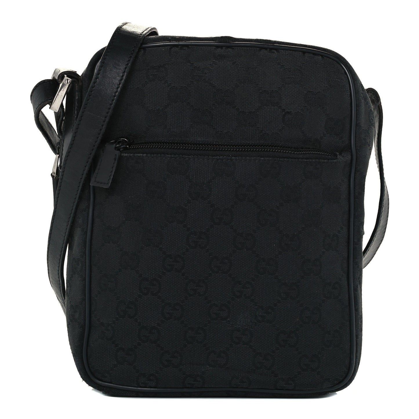 GG Monogram Flight Small Crossbody Bag Black