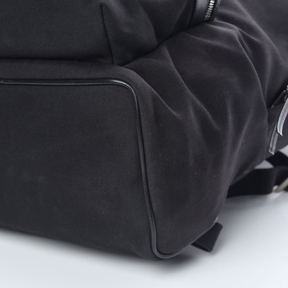 Saint Laurent Canvas City Backpack Black 7 of 11