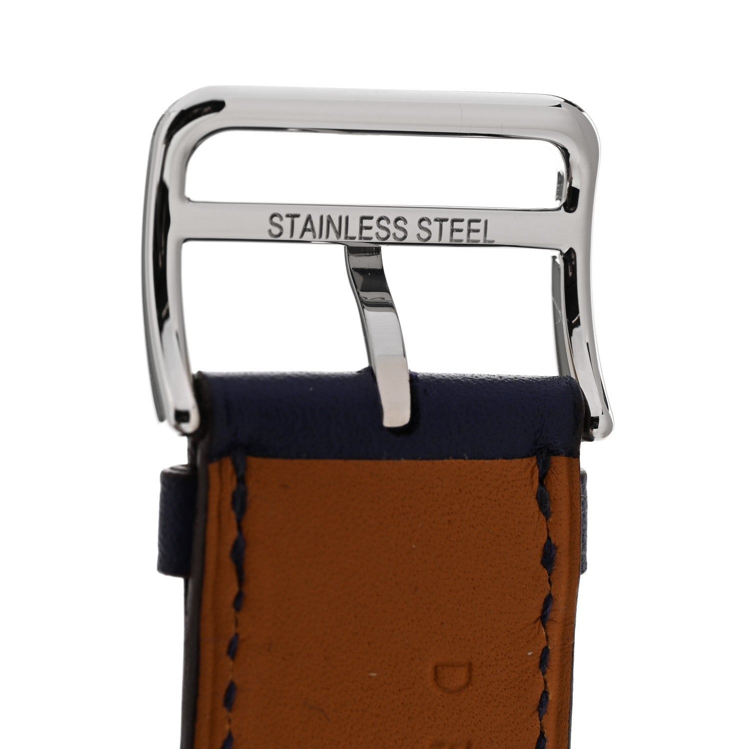 Hermes Swift Circuit 24 45mm Apple Watch Single Tour Band Encre Beton 5 of 7