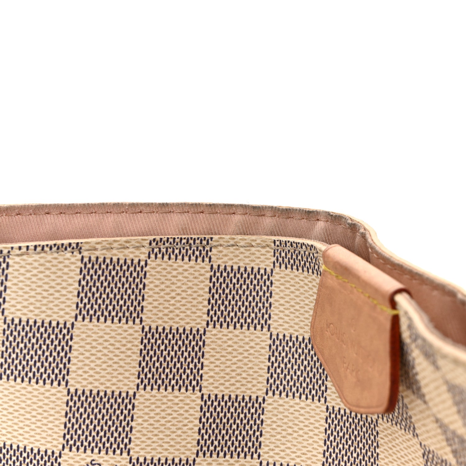 Louis Vuitton Damier Azur Graceful PM Rose Ballerine 12 of 14