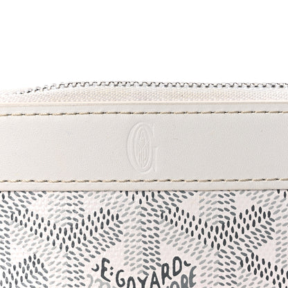 Goyard Goyardine Compact Wallet White 11 of 12