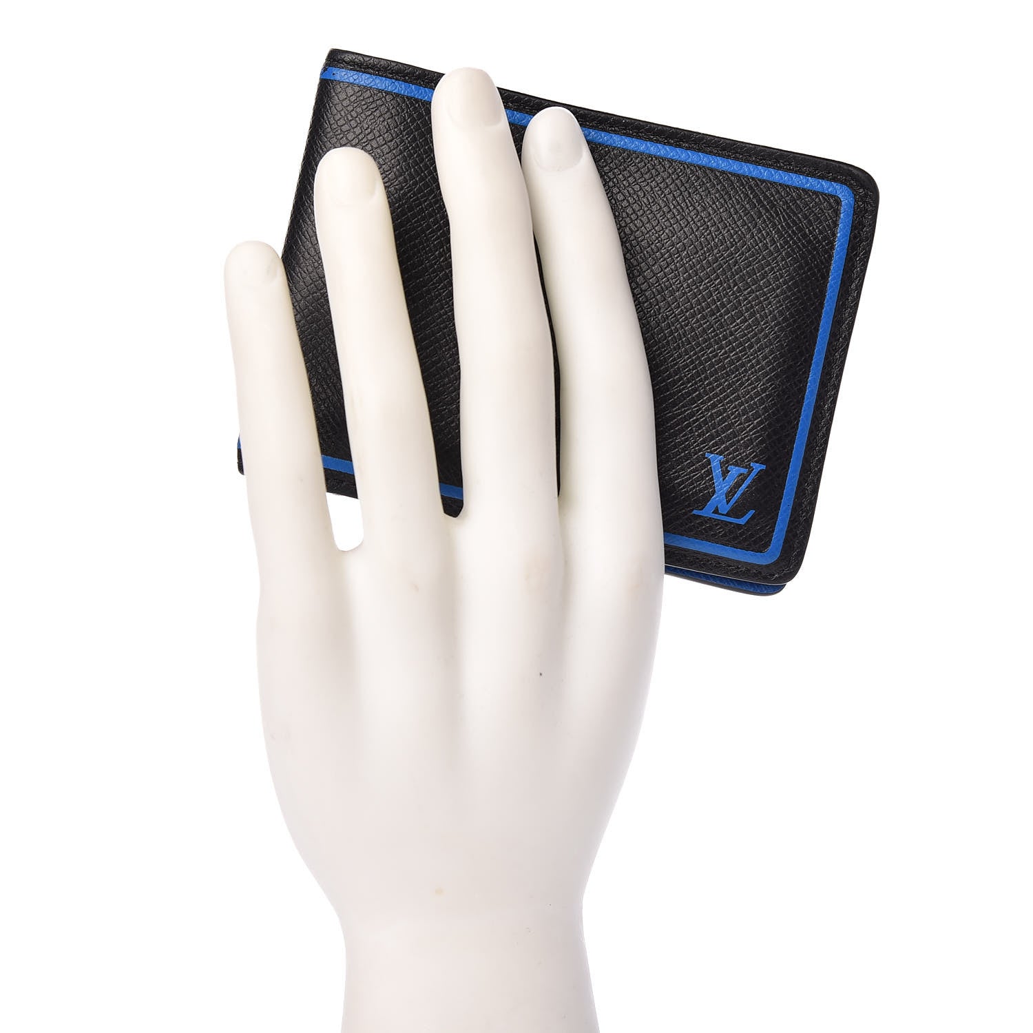 Louis Vuitton Taiga Multiple Wallet Noir 2 of 7