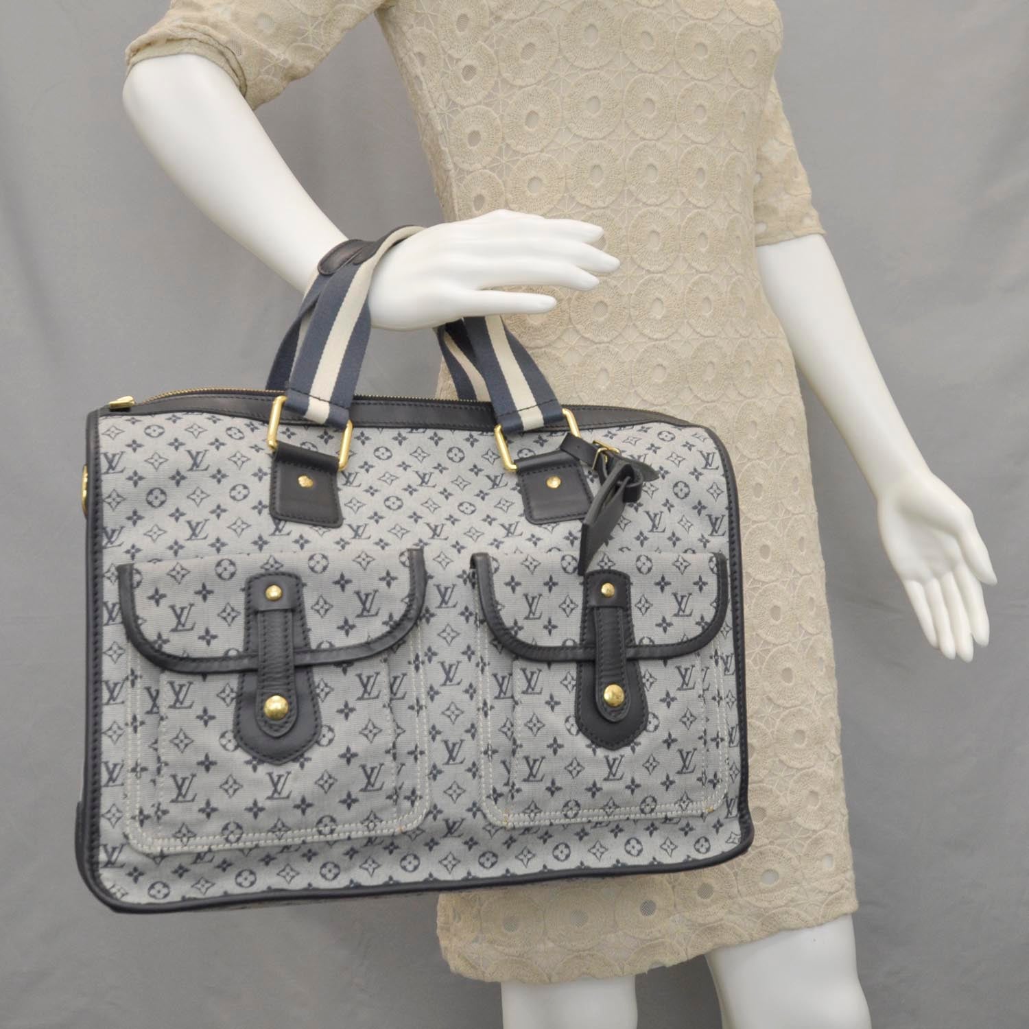 Louis Vuitton Mini Monogram Mary Kate 48H Blue 2 of 11