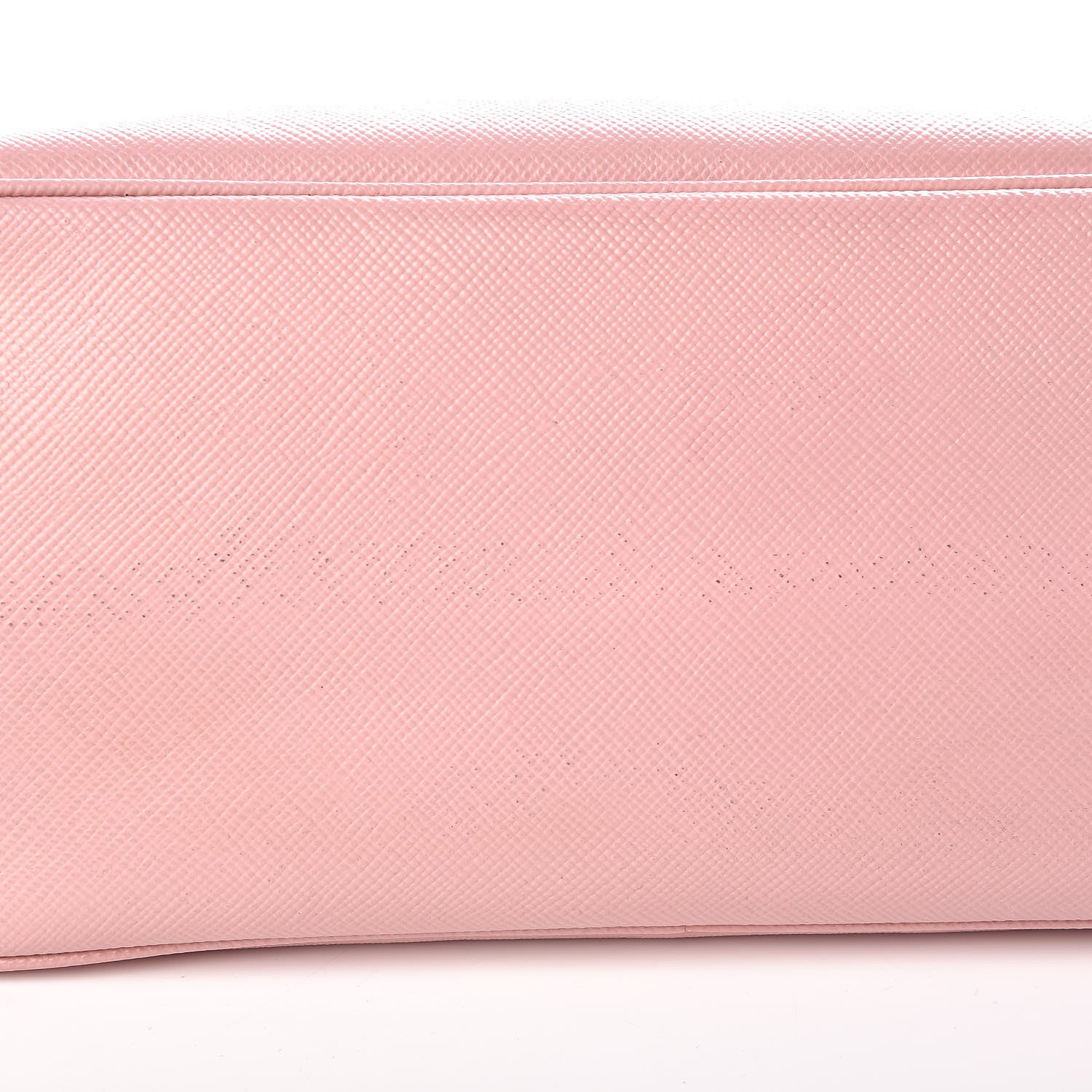 Prada Saffiano Cuir Bi-Color Small Double Handle Bag Pesca Tamaris 14 of 15