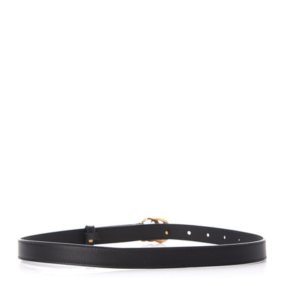 Gucci Calfskin Double G 20mm Belt 65 26 Black 2 of 5