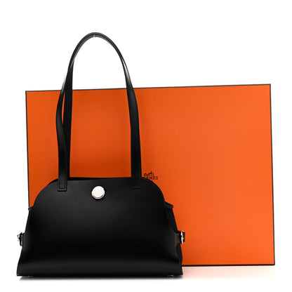 Hermes Vache Hunter Swift Toile Militaire Tablier Sellier Black 12 of 12