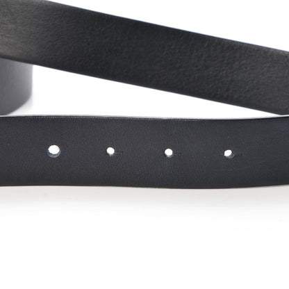 Chanel Calfskin CC Reversible Belt 90 36 Black Navy 5 of 7