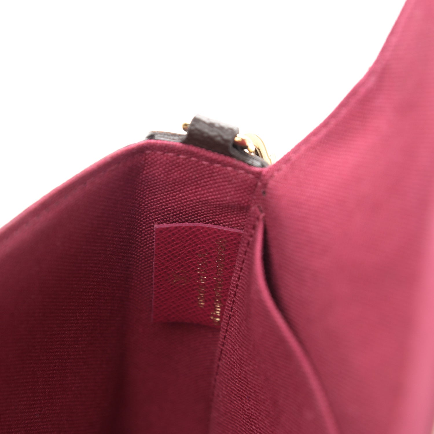 Louis Vuitton Monogram Pochette Felicie Chain Wallet Fuchsia 7 of 13