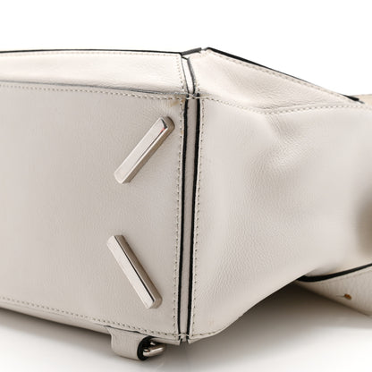 Loewe Grained Calfskin Small Puzzle Bag White 9 of 13