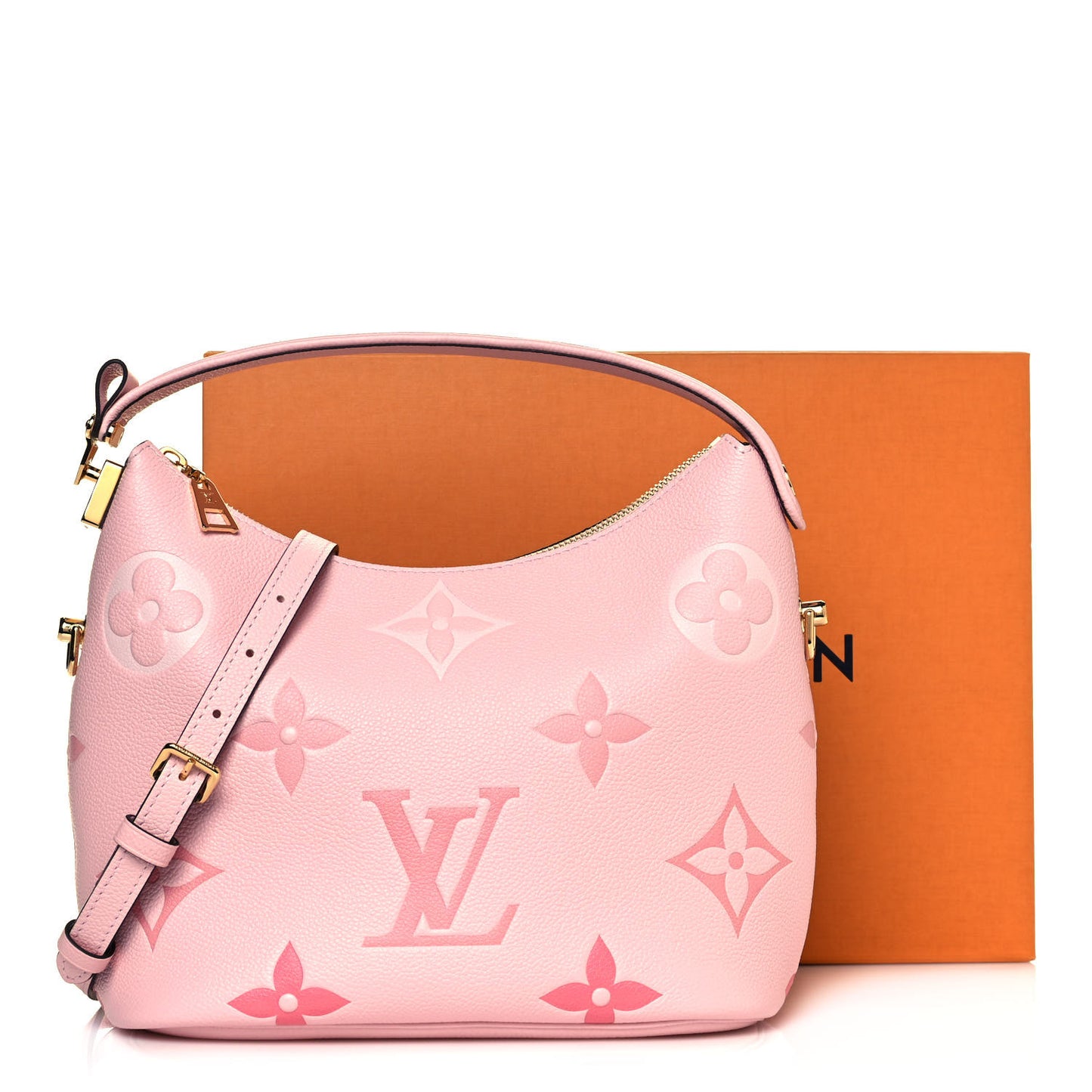 Empreinte Monogram Giant By The Pool Marshmallow Hobo PM Bouton De Rose